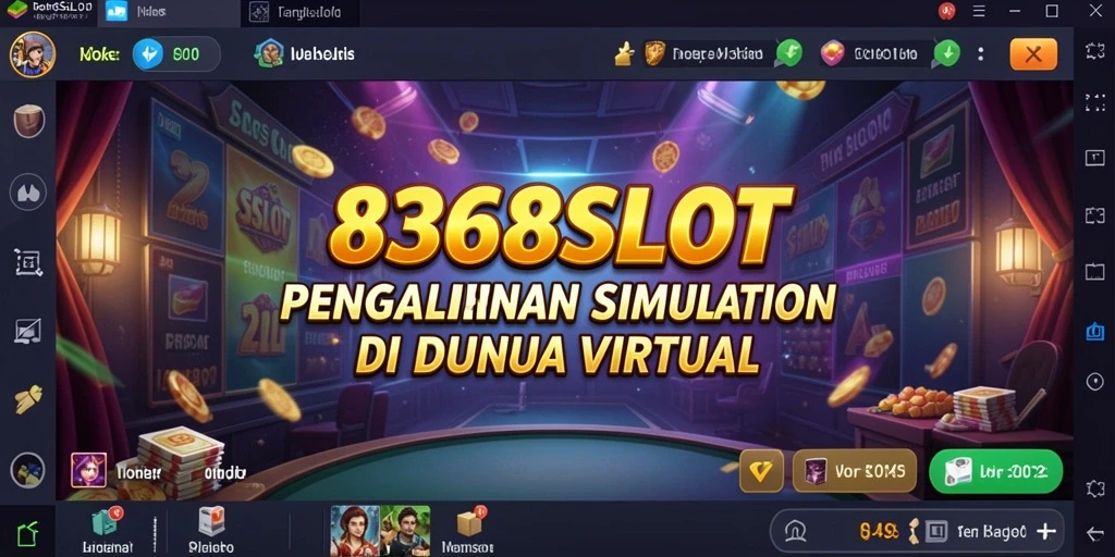 Tampilan gameplay menarik di <strong>8368SLOT</strong> menjanjikan pengalaman simulasi yang mendalam.