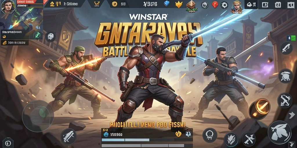 Tampilan menegangkan dari pertempuran di WINSTAR.